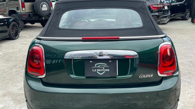 Mini Cooper Pepper Convertible 2017