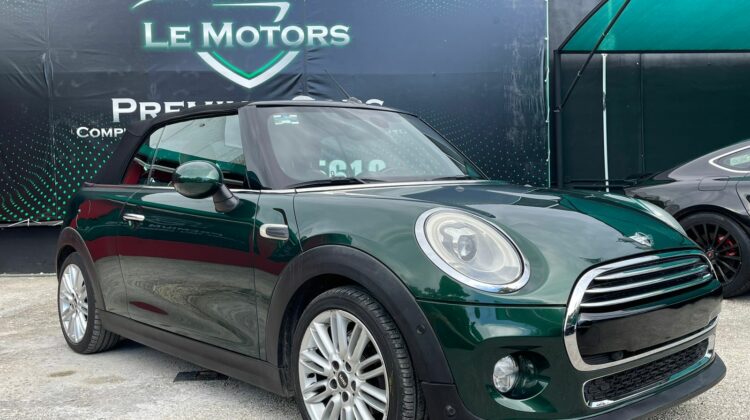 Mini Cooper Pepper Convertible 2017