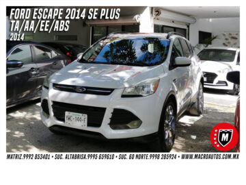 FORD ESCAPE 2014 SE PLUS AUT.