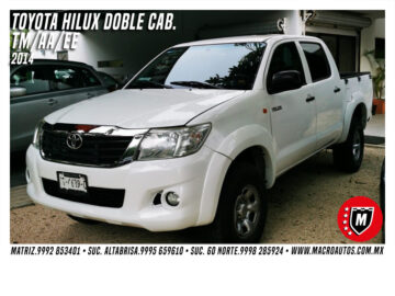 TOYOTA HILUX 2014 DOBLE CABINA