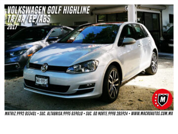 VOLKSWAGEN GOLF 2017 HIGHLINE AUTOMATICO