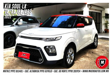 KIA SOUL LX 2022 BLANCA