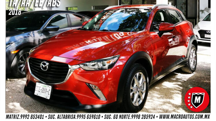 MAZDA CX-3 2018 i L ROJO