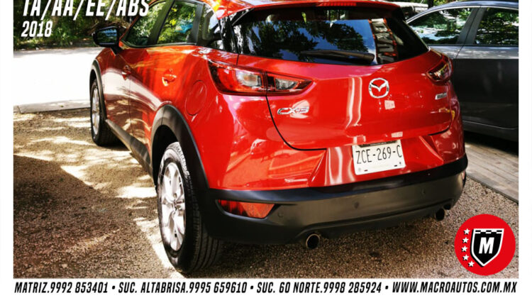 MAZDA CX-3 2018 i L ROJO