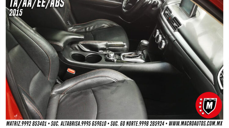 MAZDA 3 GRAND TOURING 2015 AUTOMATICO