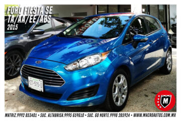 FORD FIESTA SE 2015 AUTOMATICA