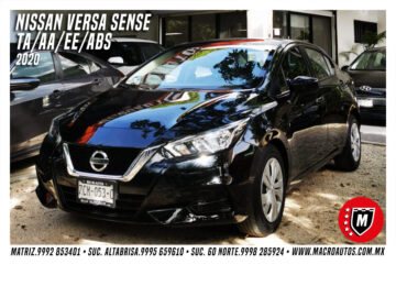 NISSAN VERSA SENSE 2020 AUTOMATICO