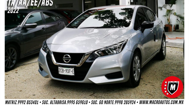 NISSAN VERSA SENSE 2022 AUTOMATICO