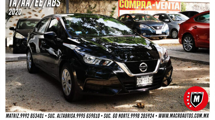 NISSAN VERSA SENSE 2020 AUTOMATICO