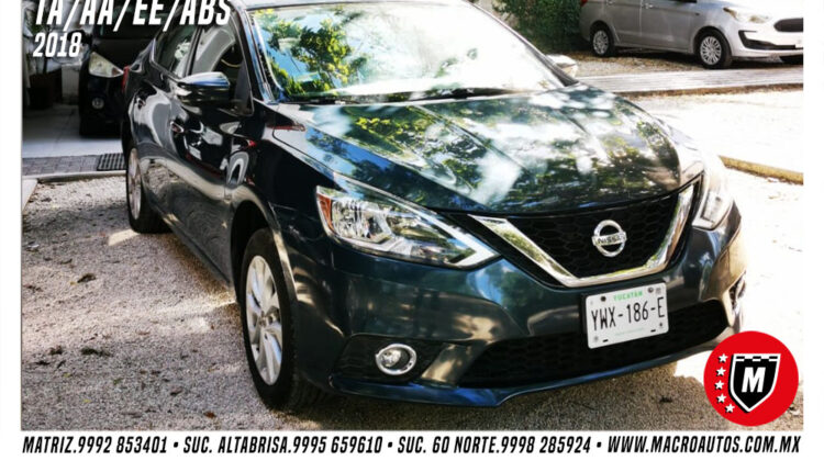 NISSAN SENTRA ADVANCE 2018 AUTOMATICO