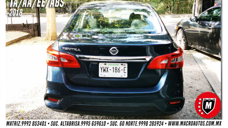 NISSAN SENTRA ADVANCE 2018 AUTOMATICO