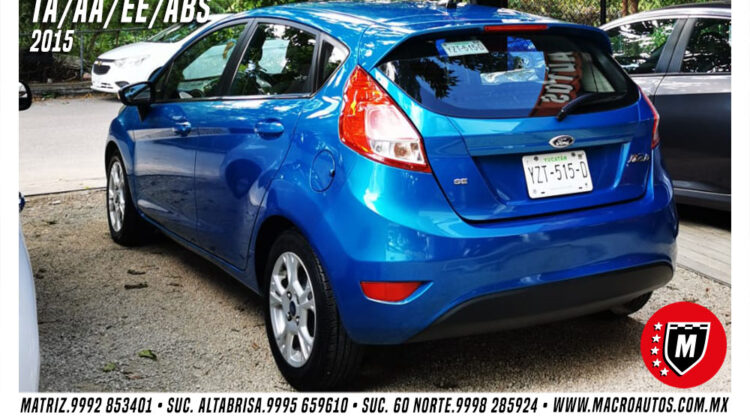 FORD FIESTA SE 2015 AUTOMATICA