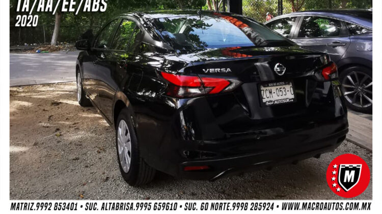 NISSAN VERSA SENSE 2020 AUTOMATICO