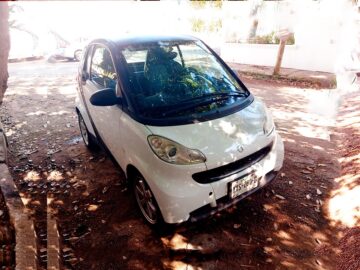 Smart Fortwo Coupé Black and White 2012