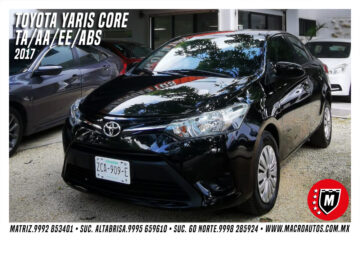 TOYOTA YARIS CORE 2017 AUTOMATICO