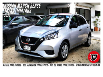 NISSAN MARCH SENSE 2023 AUTOMATICO