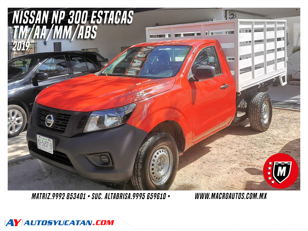 NISSAN NP300 ESTACAS 2019 MANUAL