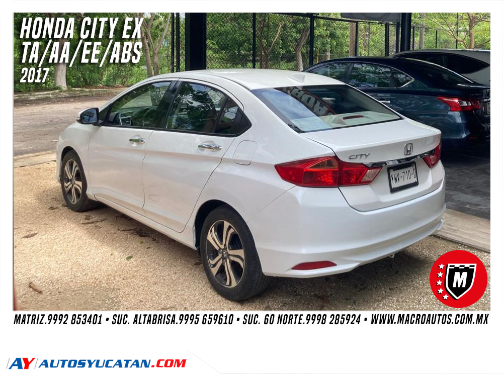 HONDA CITY EX 2017 AUTOMATICA