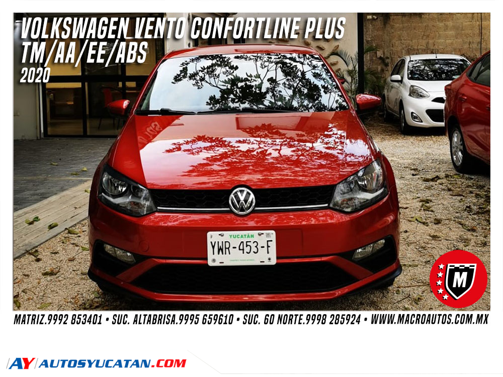 VOLKSWAGEN VENTO CONFORTLINE 2020 MANUAL