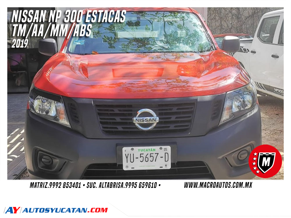 NISSAN NP300 ESTACAS 2019 MANUAL