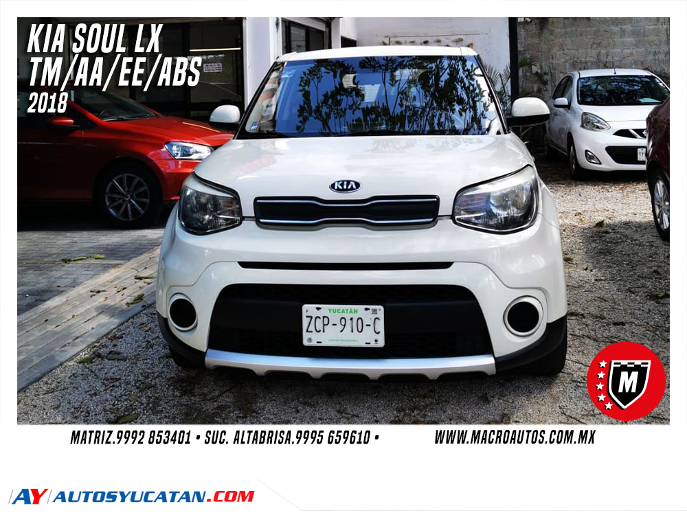 KIA SOUL LX 2018 MANUAL