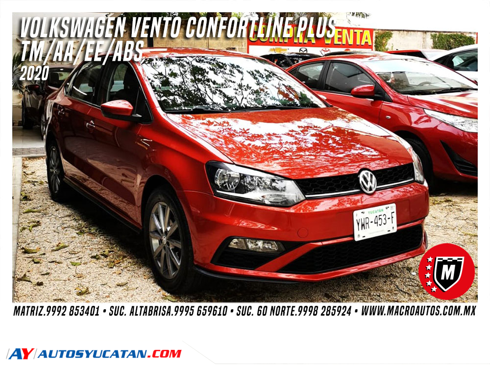 VOLKSWAGEN VENTO CONFORTLINE 2020 MANUAL