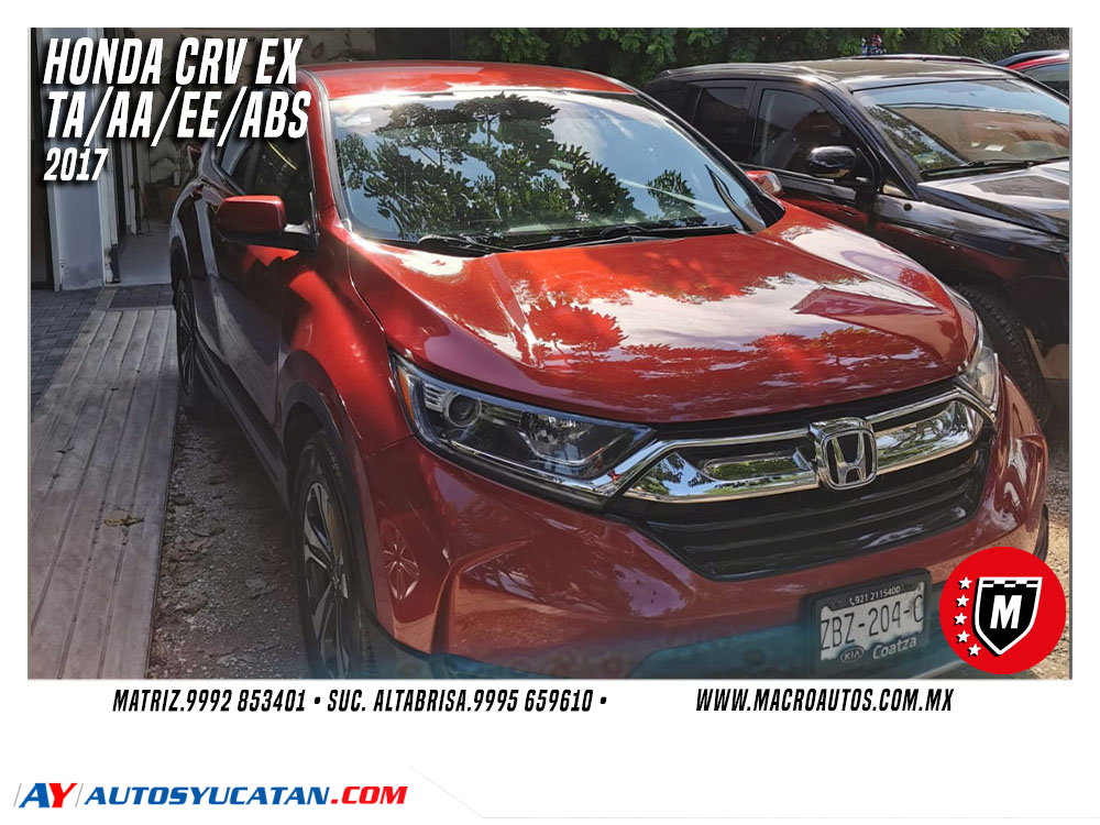 HONDA CRV EX 2017 AUTOMATICA