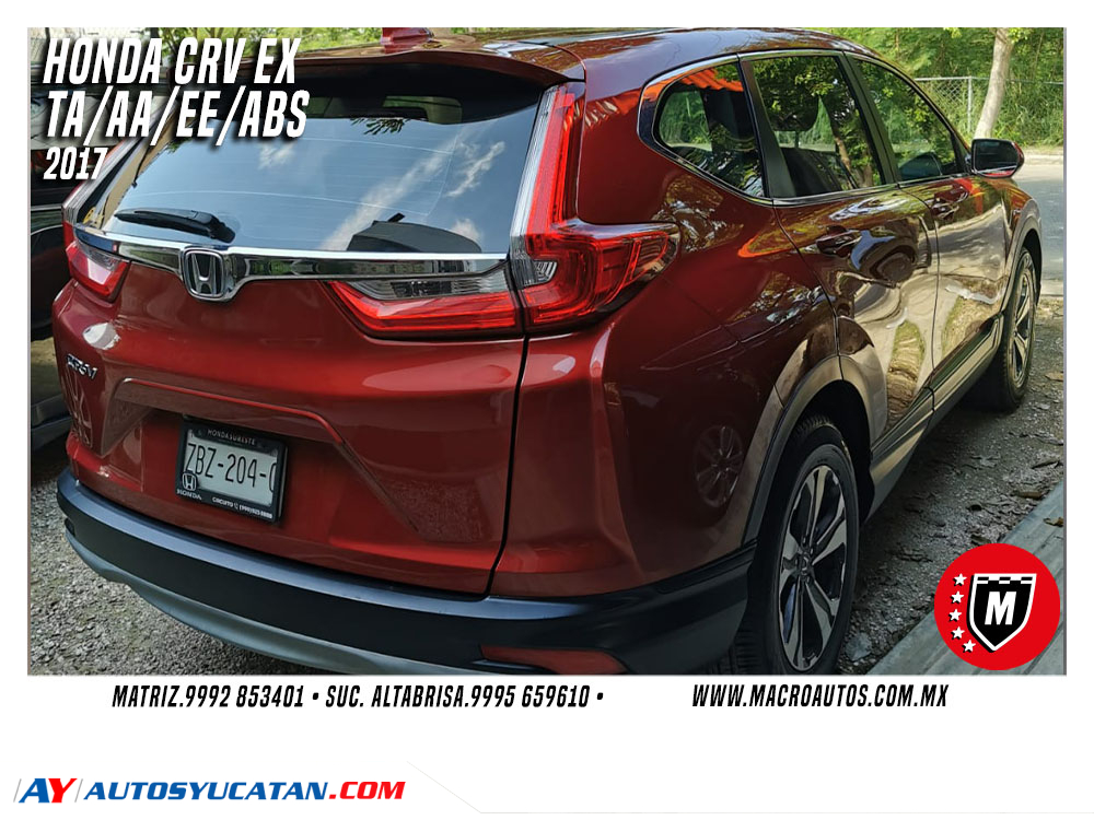 HONDA CRV EX 2017 AUTOMATICA