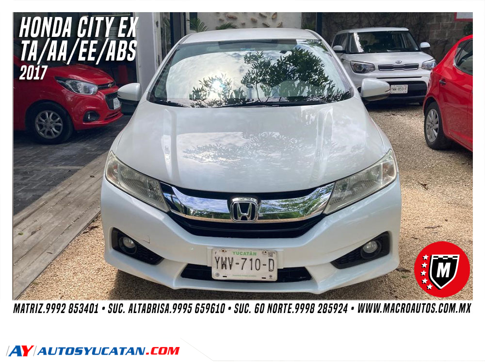 HONDA CITY EX 2017 AUTOMATICA