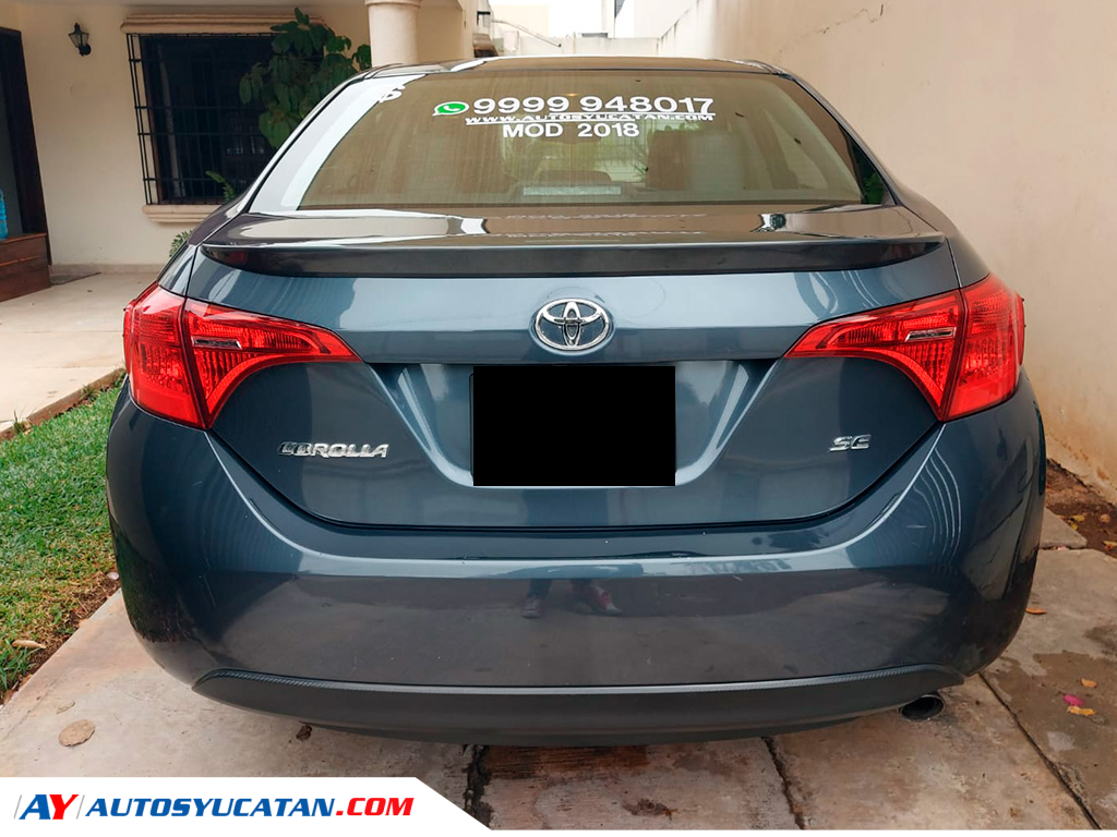 Toyota Corolla SE PLUS 2018