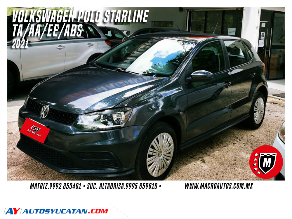 VOLKSWAGEN POLO STARLINE 2021 AUTOMATICO