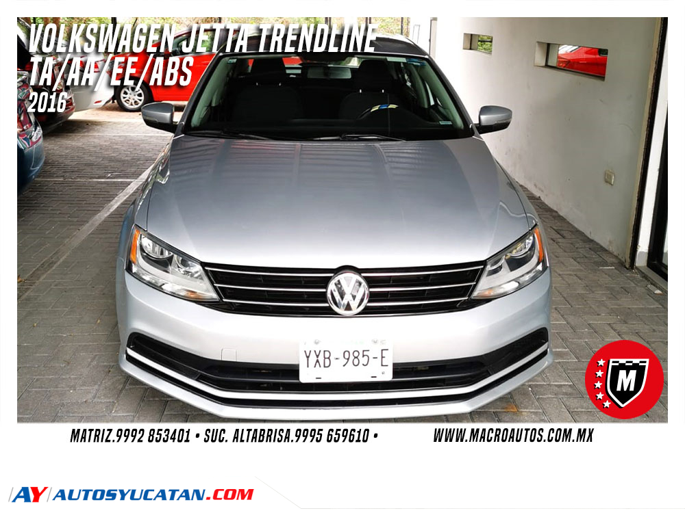 VOLKSWAGEN JETTA TRENDLINE 2016 AUTOMATICO