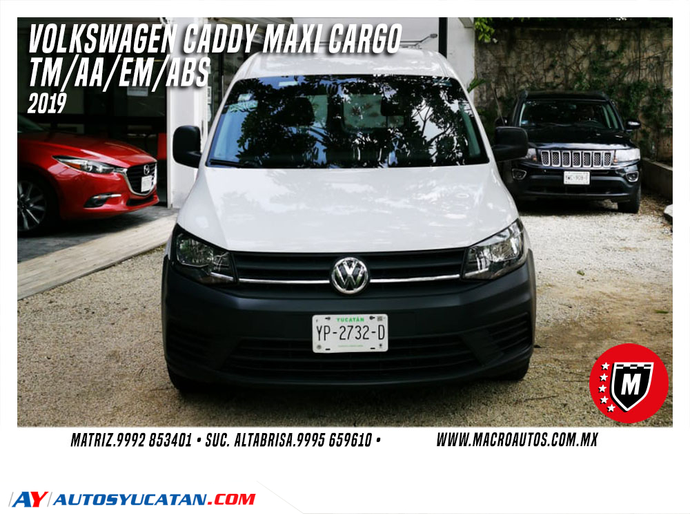 VOLKSWAGEN CADDI MAXI CARGO VAN 2019 MANUAL