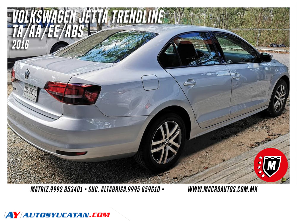 VOLKSWAGEN JETTA TRENDLINE 2016 AUTOMATICO