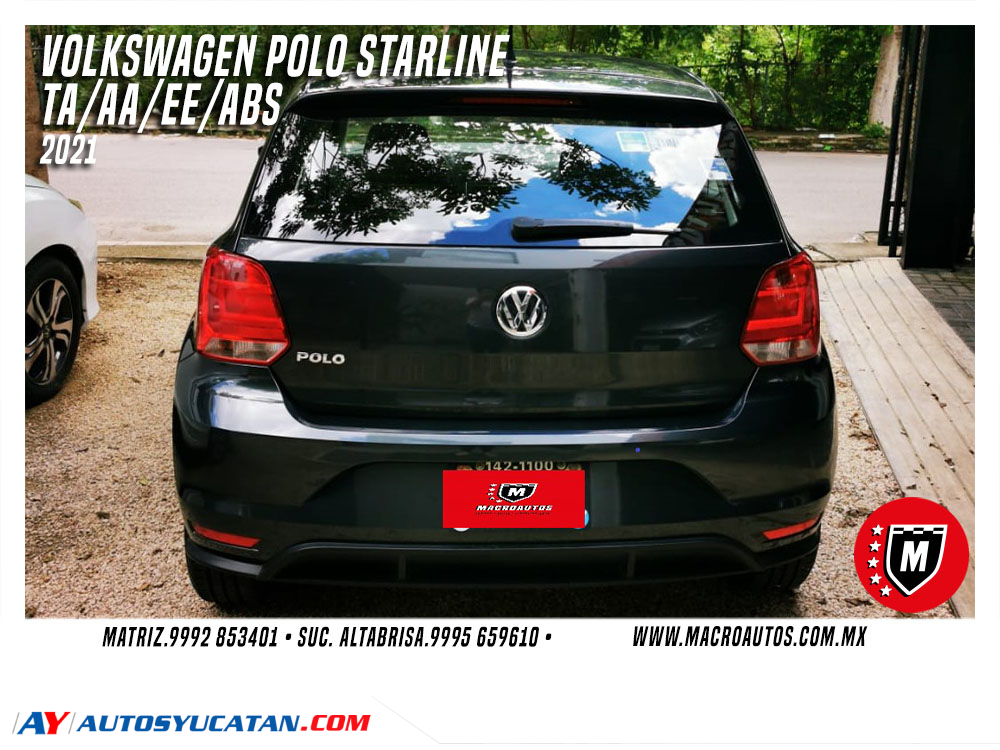 VOLKSWAGEN POLO STARLINE 2021 AUTOMATICO