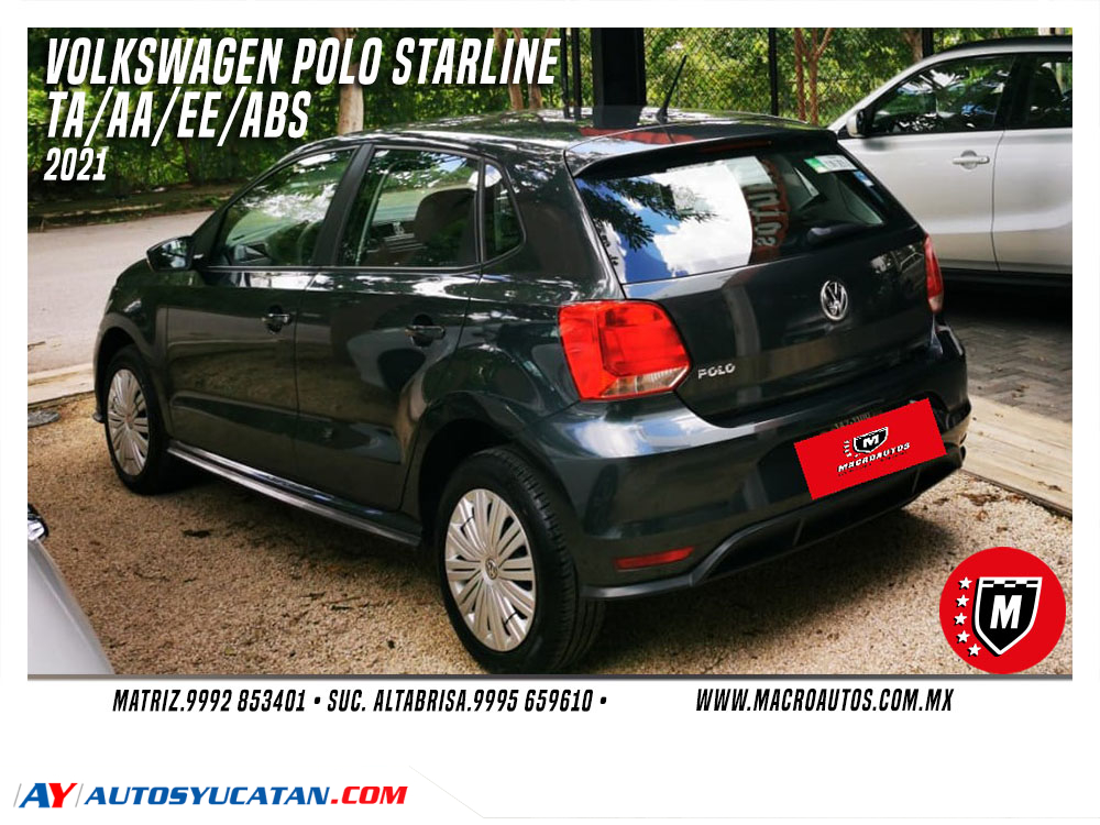 VOLKSWAGEN POLO STARLINE 2021 AUTOMATICO